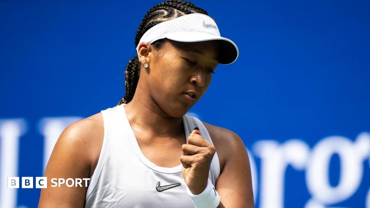 US Open 2026 results: Naomi Osaka overcomes blip as Iga Swiatek also progresses - BBC