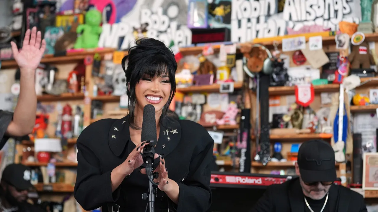 Watch Cardi B Blaze Through Her No-Brakes Tiny Desk Performance - Pitchfork